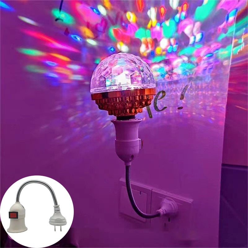 LAST DAY SAVE 49%OFFColorful Rotating Disco Ball Light - BUY MORE SAVE MORE
