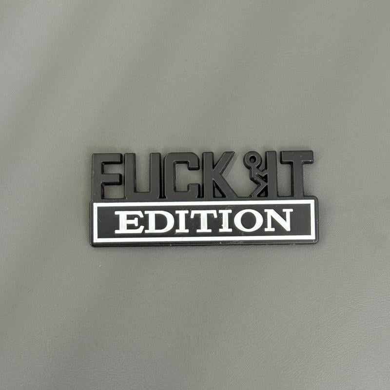FVCK IT Edition Emblem (3pcs Set)