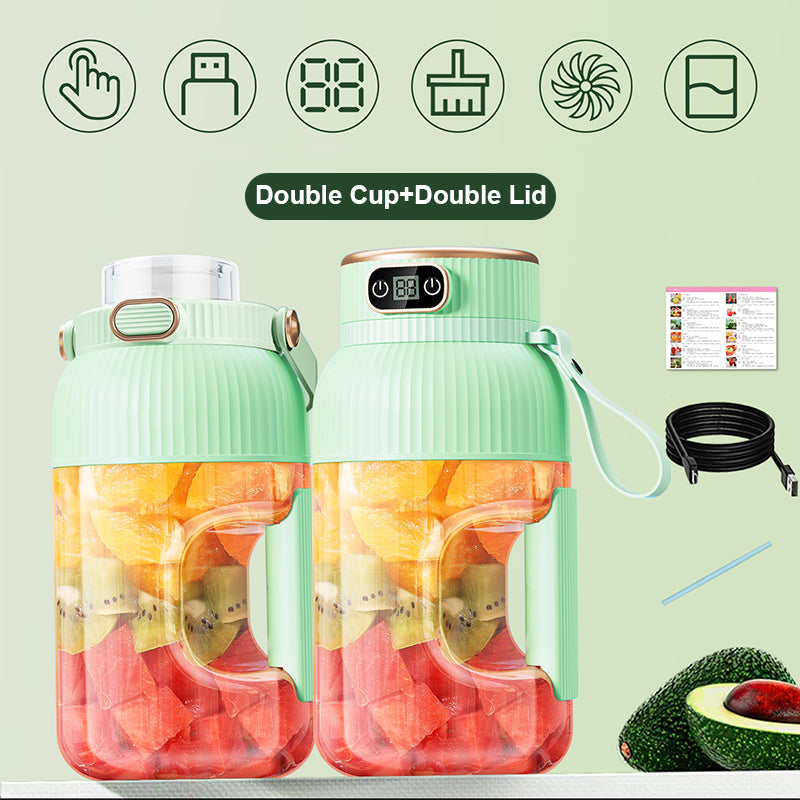 š„Hot Saleš„Multifunctional Portable Juicer Cup With Digital Displayļ¼Car-mounted juicerļ¼