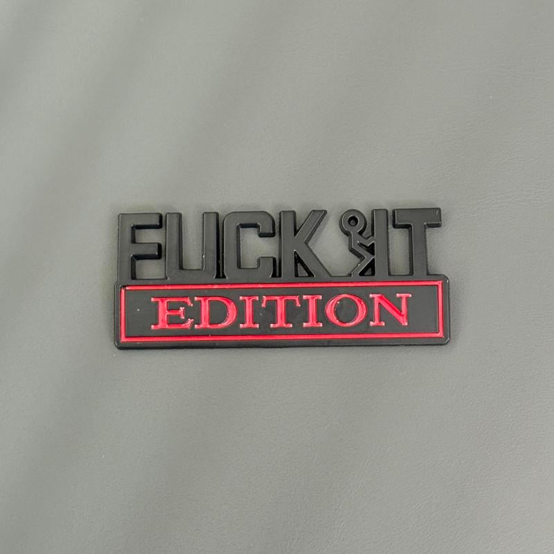 FVCK IT Edition Emblem (3pcs Set)