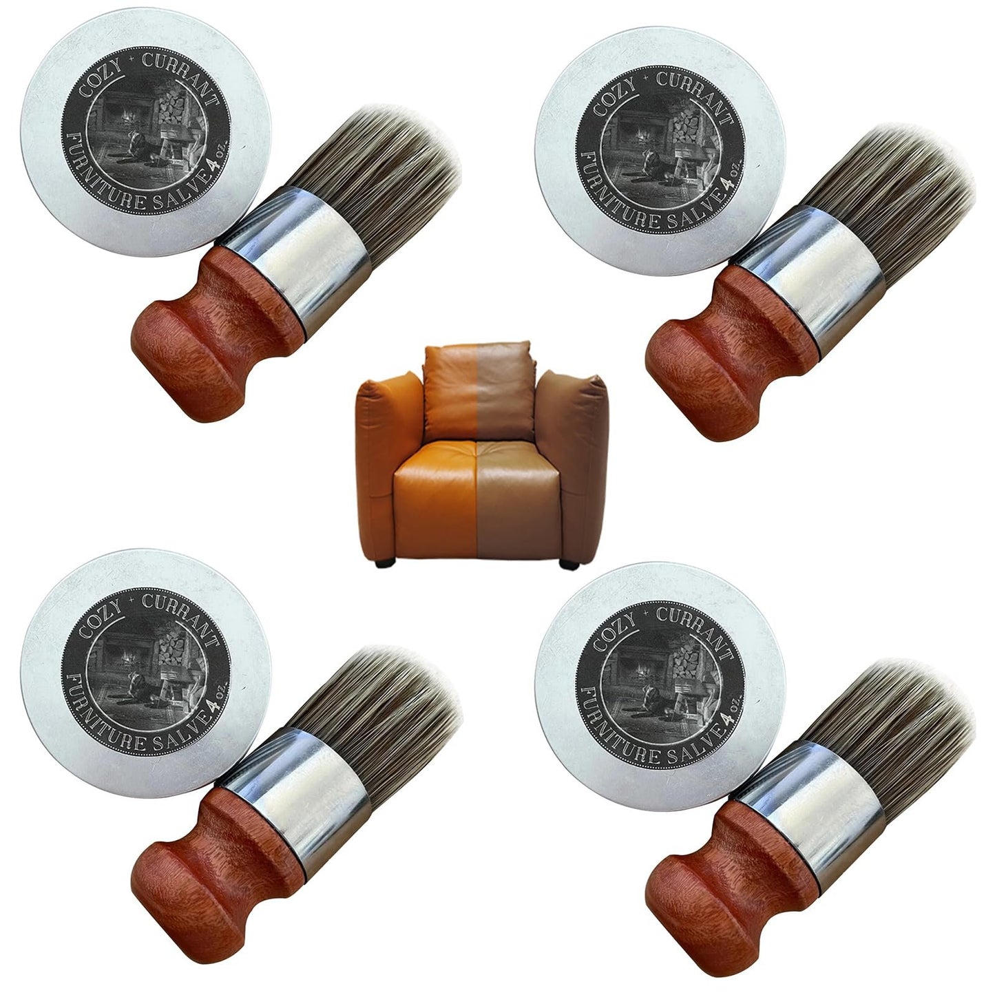 🔥Last Day Promotion- SAVE 60% OFF –  Leather Repair Cream with Free Brush（Car seats）