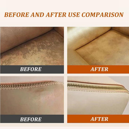 🔥Last Day Promotion- SAVE 60% OFF –  Leather Repair Cream with Free Brush（Car seats）