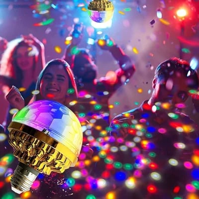 LAST DAY SAVE 49%OFFColorful Rotating Disco Ball Light - BUY MORE SAVE MORE