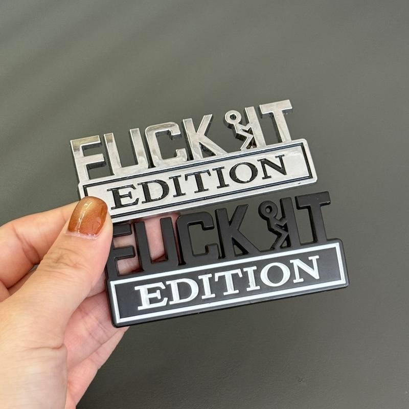 FVCK IT Edition Emblem (3pcs Set)