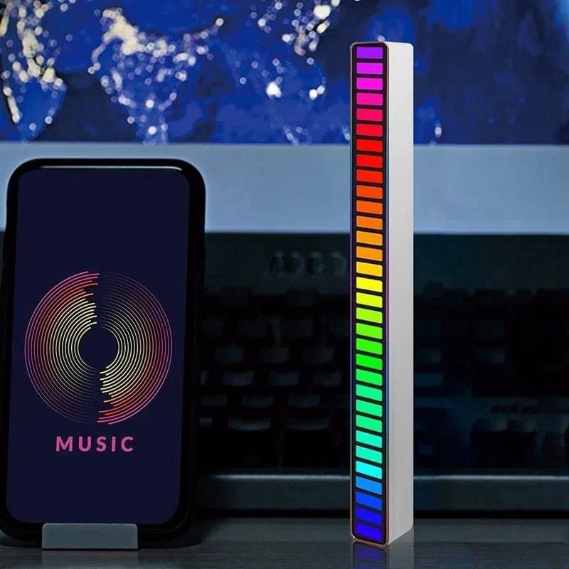 🔥Last Day Special Price⏰Wireless Sound Activated RGB Light Bar