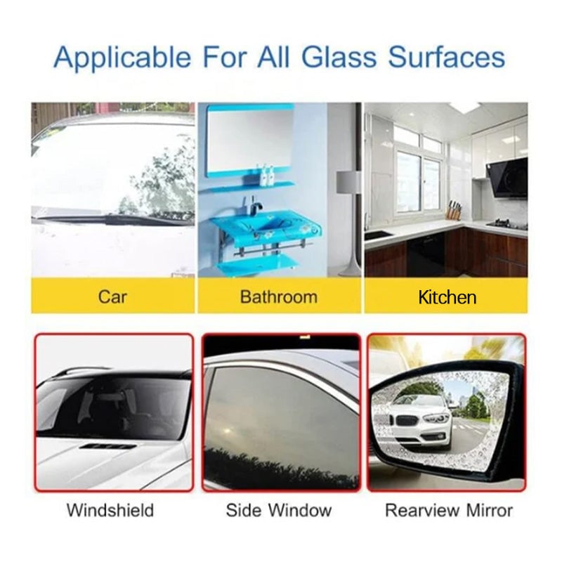 Car Glass Oil Film to Protect Against Rain and Defogger