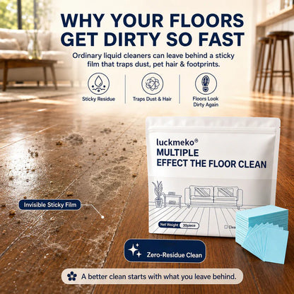 luckmeko® Multi-Surface Floor Cleaning Tablets
