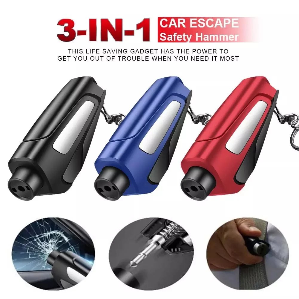 2026(Warm Promotion - 49% Of-SAVE 48% OFF)2026 Upgraded 3 in 1 car window breaker(BUY 4 GET EXTRA 15% OFF)