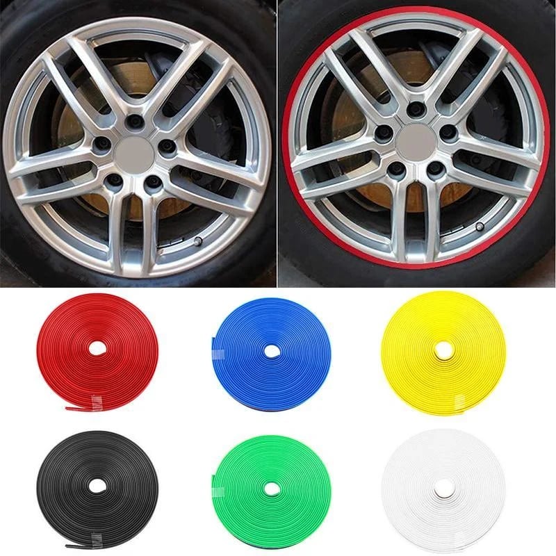 2026 New Year Hot SaleLimited Time 49% OffCar Wheel Rim Protector Decor Strip