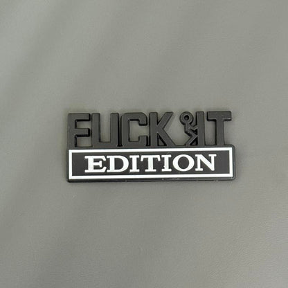 FVCK IT Edition Emblem (3pcs Set)
