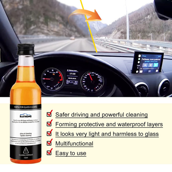 Car Glass Oil Film to Protect Against Rain and Defogger