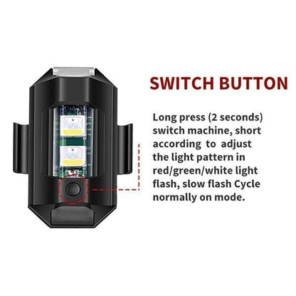 TikTok Hot SaleLED Car Strobe Light (7 Light Colors & 33 Light Modes)