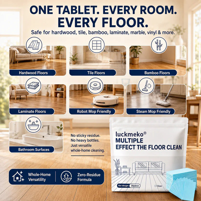 luckmeko® Multi-Surface Floor Cleaning Tablets