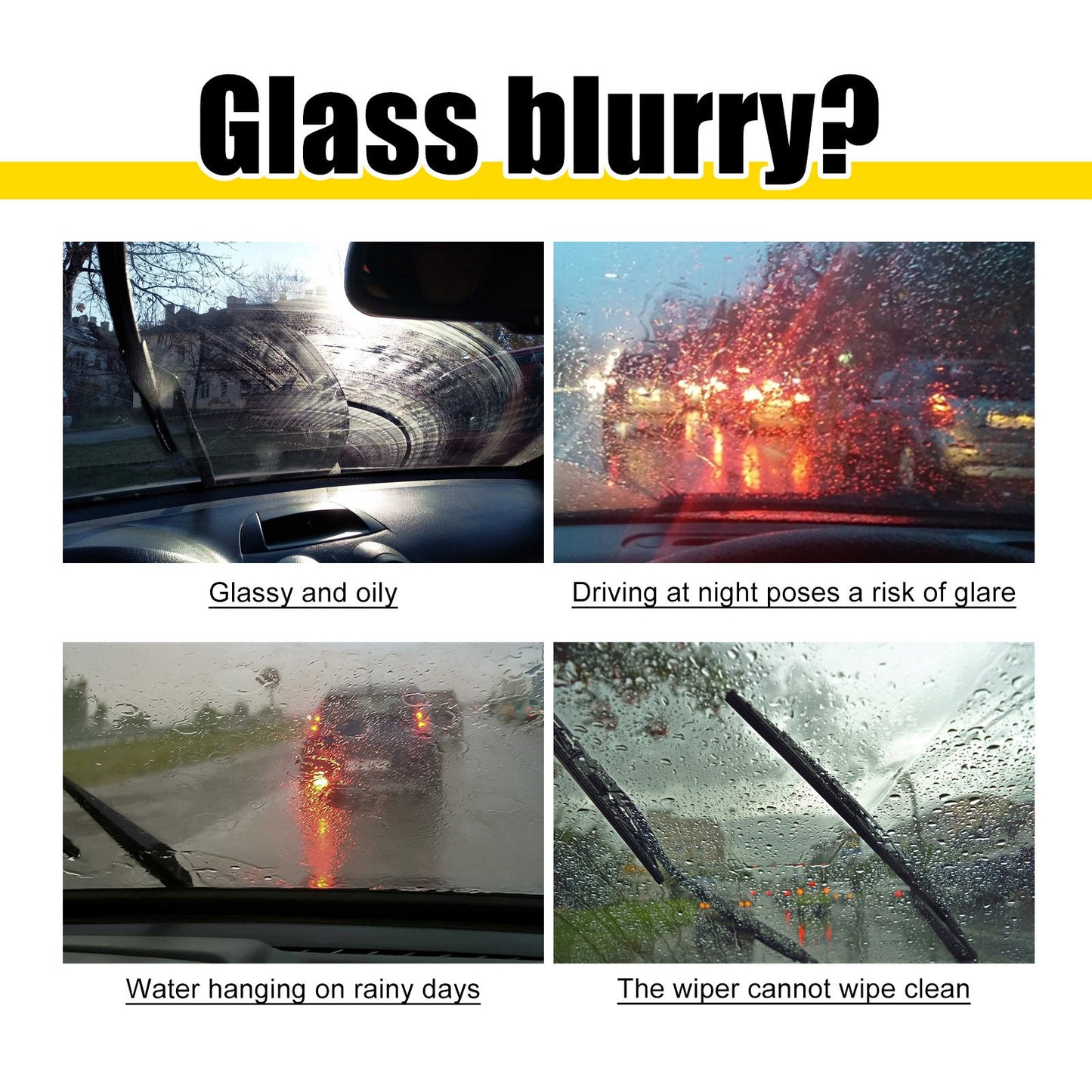 Car Glass Oil Film to Protect Against Rain and Defogger