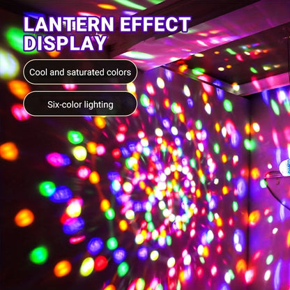 LAST DAY SAVE 49%OFFColorful Rotating Disco Ball Light - BUY MORE SAVE MORE