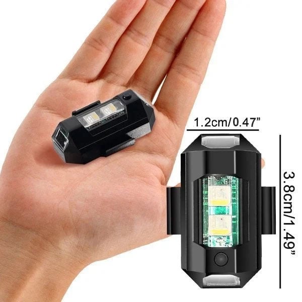 TikTok Hot SaleLED Car Strobe Light (7 Light Colors & 33 Light Modes)