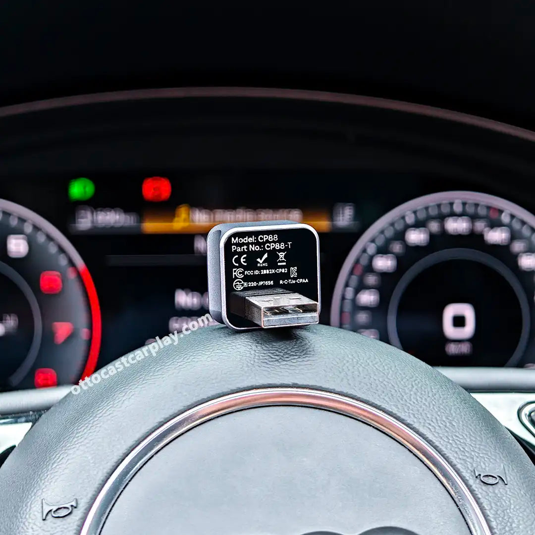Ottocast Mini 3.0 Ultra Cube wireless CarPlay Android Auto Adapter
