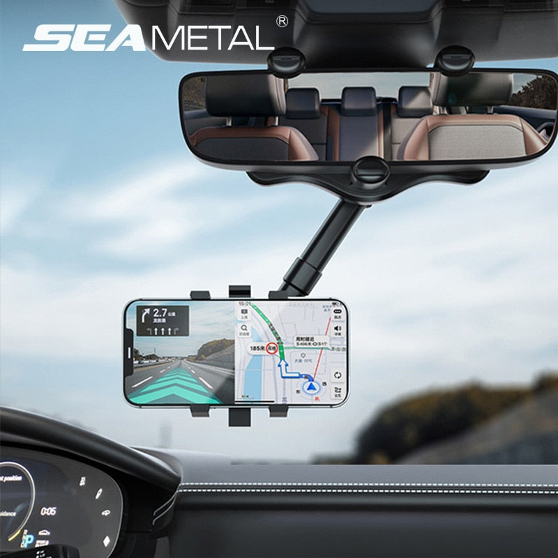 Car Rearview Mirror Phone Holder