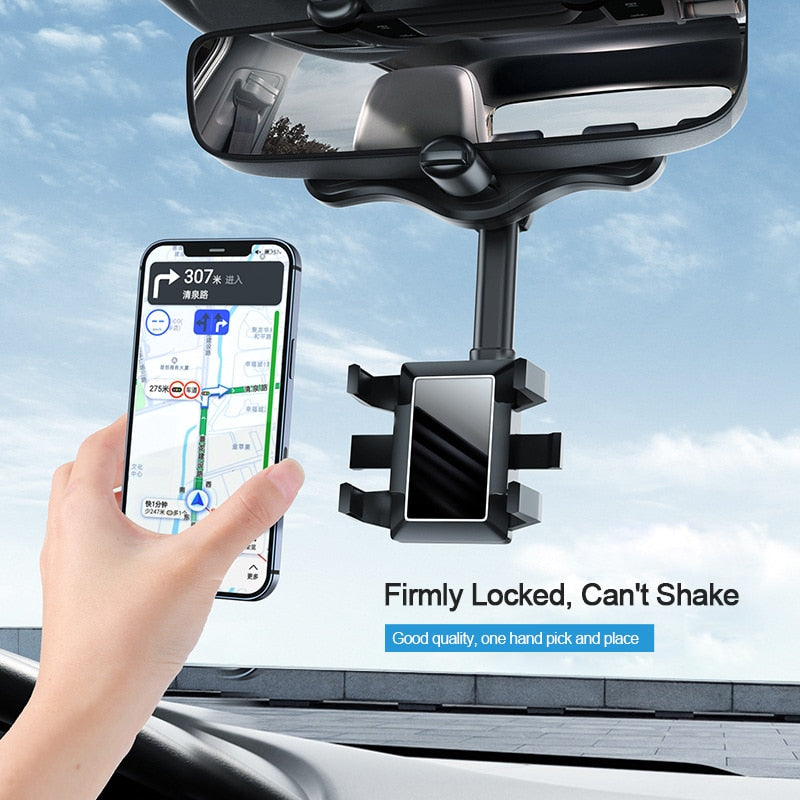 Car Rearview Mirror Phone Holder