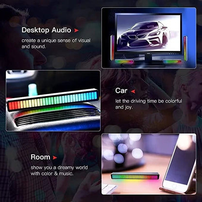 🔥Last Day Special Price⏰Wireless Sound Activated RGB Light Bar