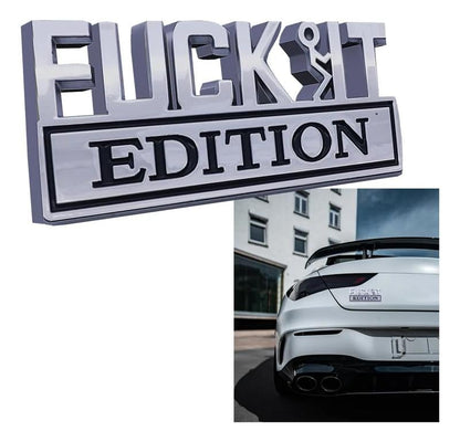 FVCK IT Edition Emblem (3pcs Set)