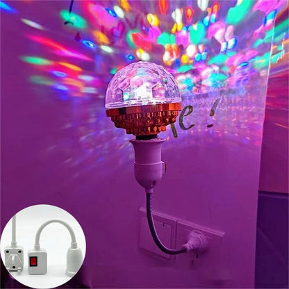 LAST DAY SAVE 49%OFFColorful Rotating Disco Ball Light - BUY MORE SAVE MORE