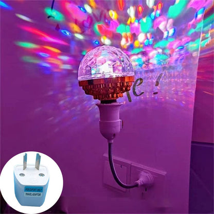LAST DAY SAVE 49%OFFColorful Rotating Disco Ball Light - BUY MORE SAVE MORE