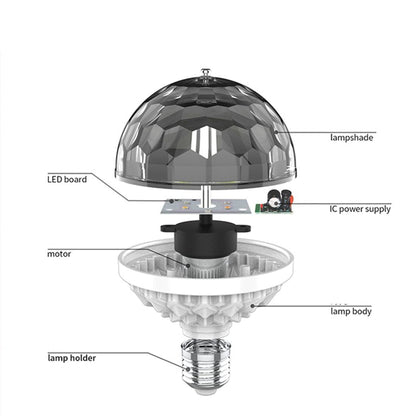 LAST DAY SAVE 49%OFFColorful Rotating Disco Ball Light - BUY MORE SAVE MORE
