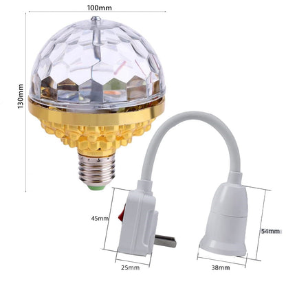 LAST DAY SAVE 49%OFFColorful Rotating Disco Ball Light - BUY MORE SAVE MORE
