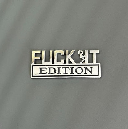 FVCK IT Edition Emblem (3pcs Set)