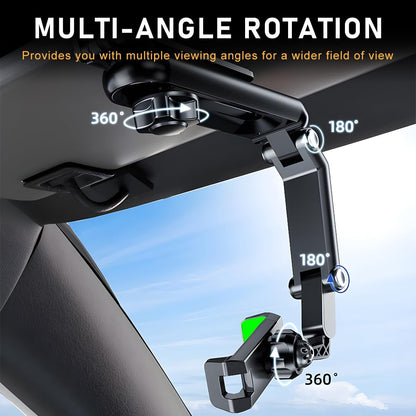 🚗 Universal 360° Rotating Car Phone Holder – Retractable, Stable & Hands-Free