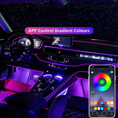 Car Interior LED Strip Atmosphere Lights
