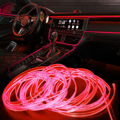 TikTok Hot SaleCar Interior LED Strip Atmosphere Lights Pro(7 Light Colors & APP control)