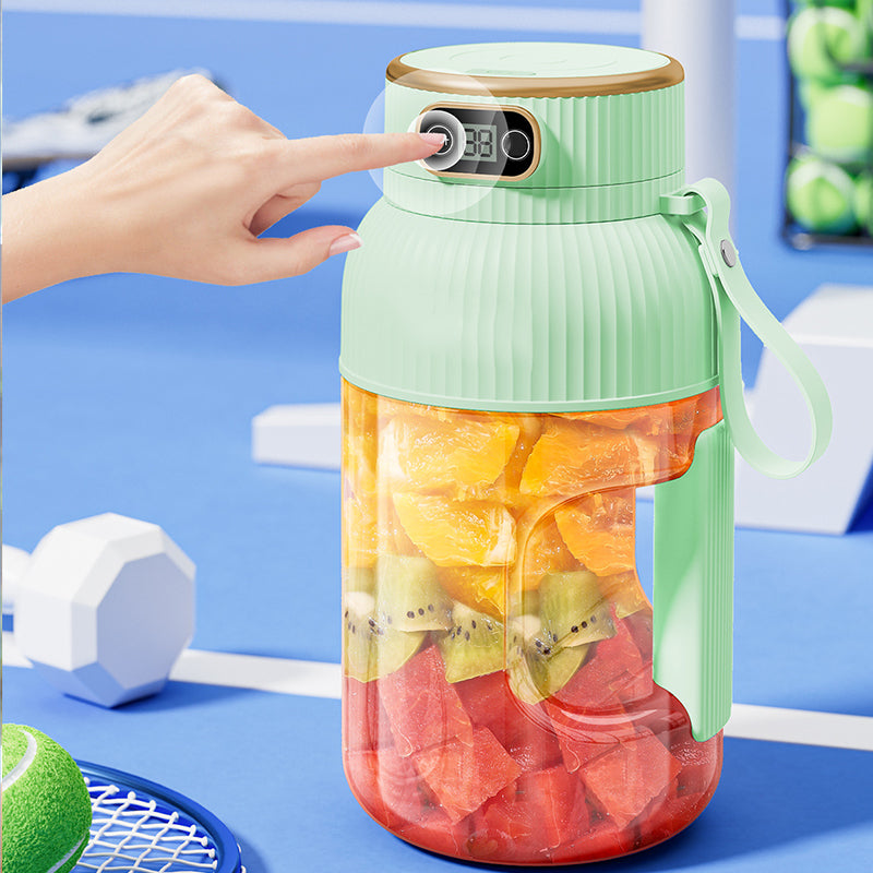 🔥Hot Sale🔥Multifunctional Portable Juicer Cup With Digital Display（Car-mounted juicer）