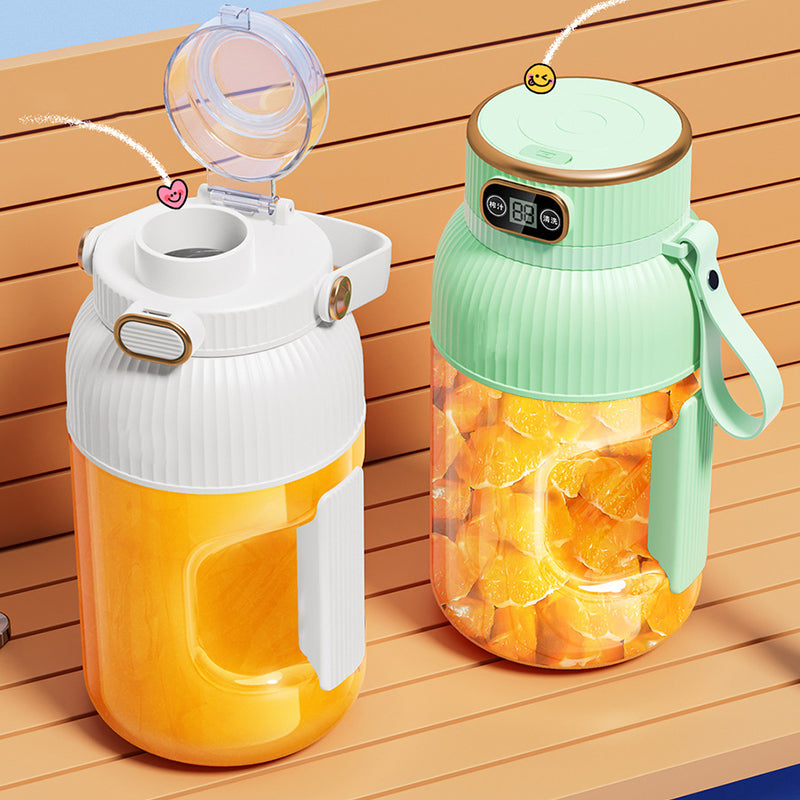 🔥Hot Sale🔥Multifunctional Portable Juicer Cup With Digital Display（Car-mounted juicer）