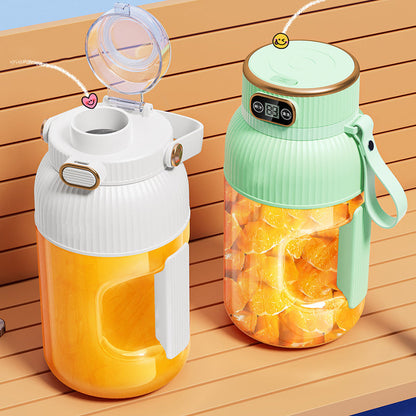 🔥Hot Sale🔥Multifunctional Portable Juicer Cup With Digital Display（Car-mounted juicer）