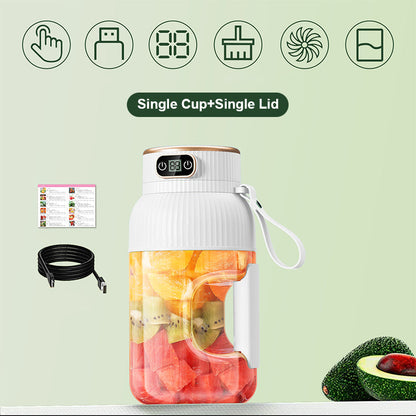 🔥Hot Sale🔥Multifunctional Portable Juicer Cup With Digital Display（Car-mounted juicer）